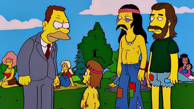 Homer ist ein toller Hippie